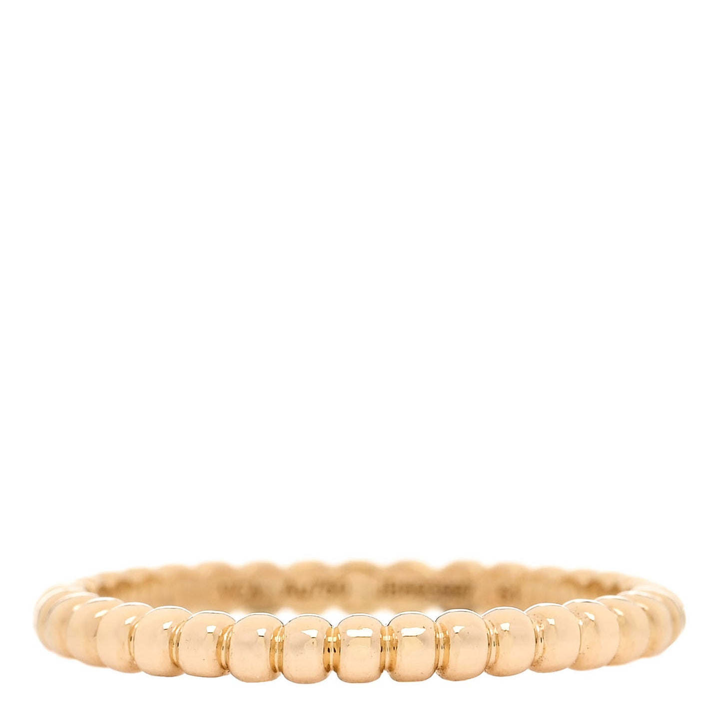 18K Yellow Gold Small Perlee Ring 51 5.75