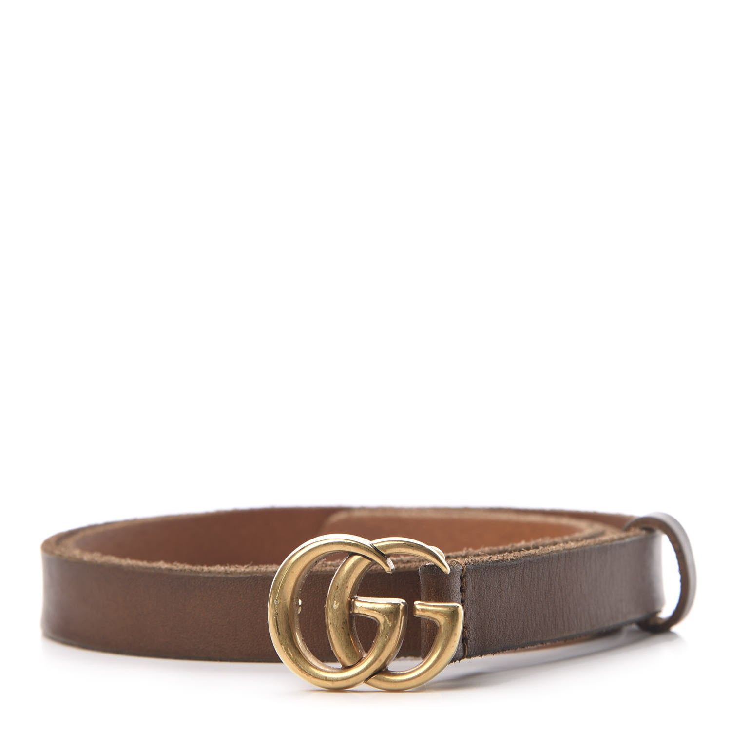 Gucci Faded Calfskin Double G 20mm Belt 85 34 Cuir 1 of 8