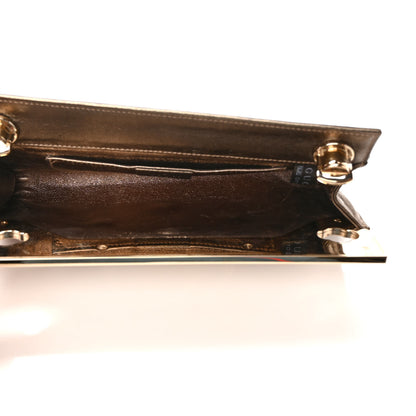 Gucci Calfskin Britt Clutch Pewter 5 of 7