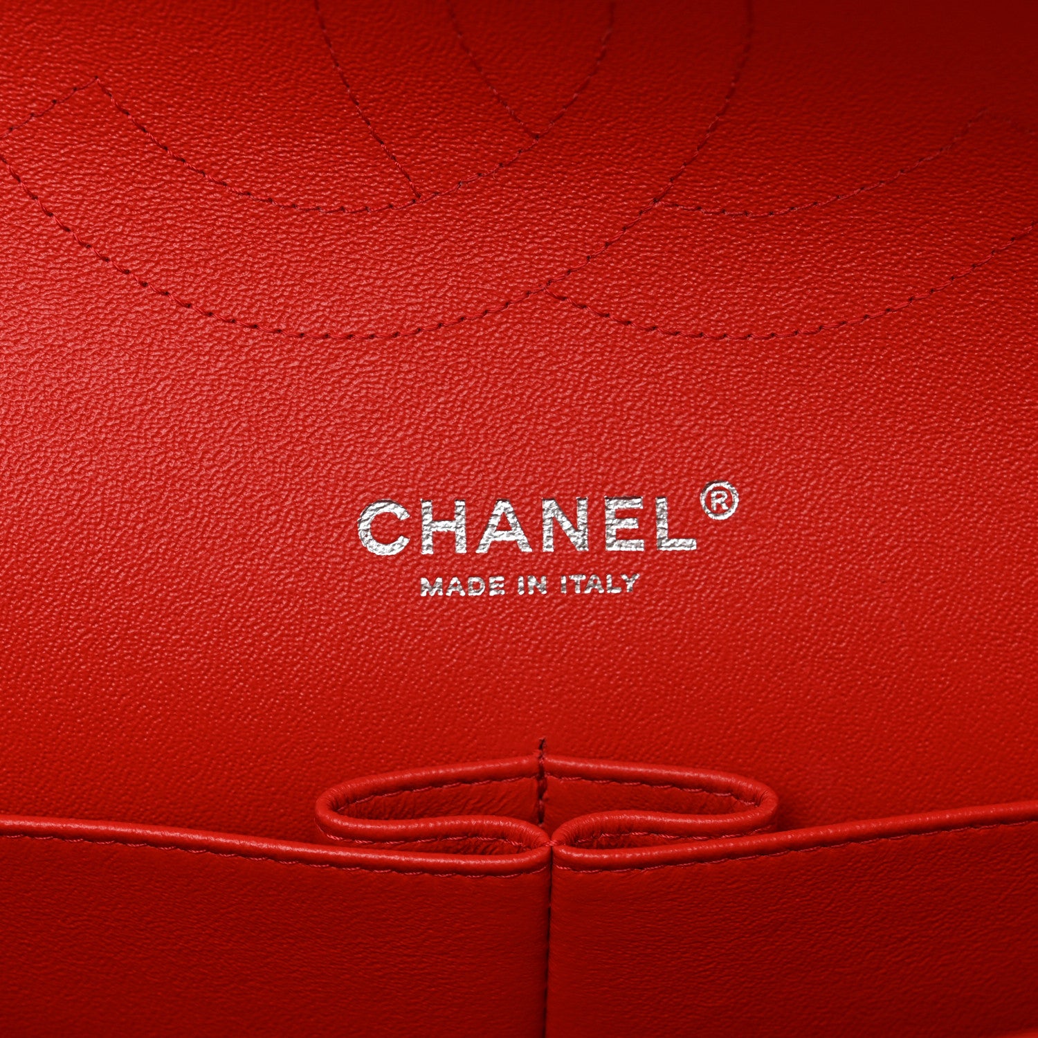 Chanel Lambskin Quilted Jumbo Double Flap Red 7 of 11