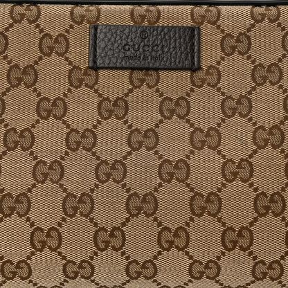 Gucci Monogram Belt Bag Dark Brown 8 of 10