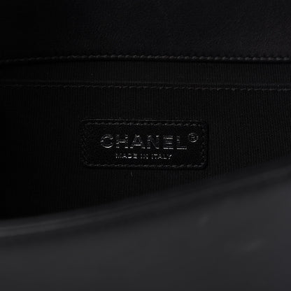 Chanel Calfskin Quilted Medium Boy Flap Black 8 of 10