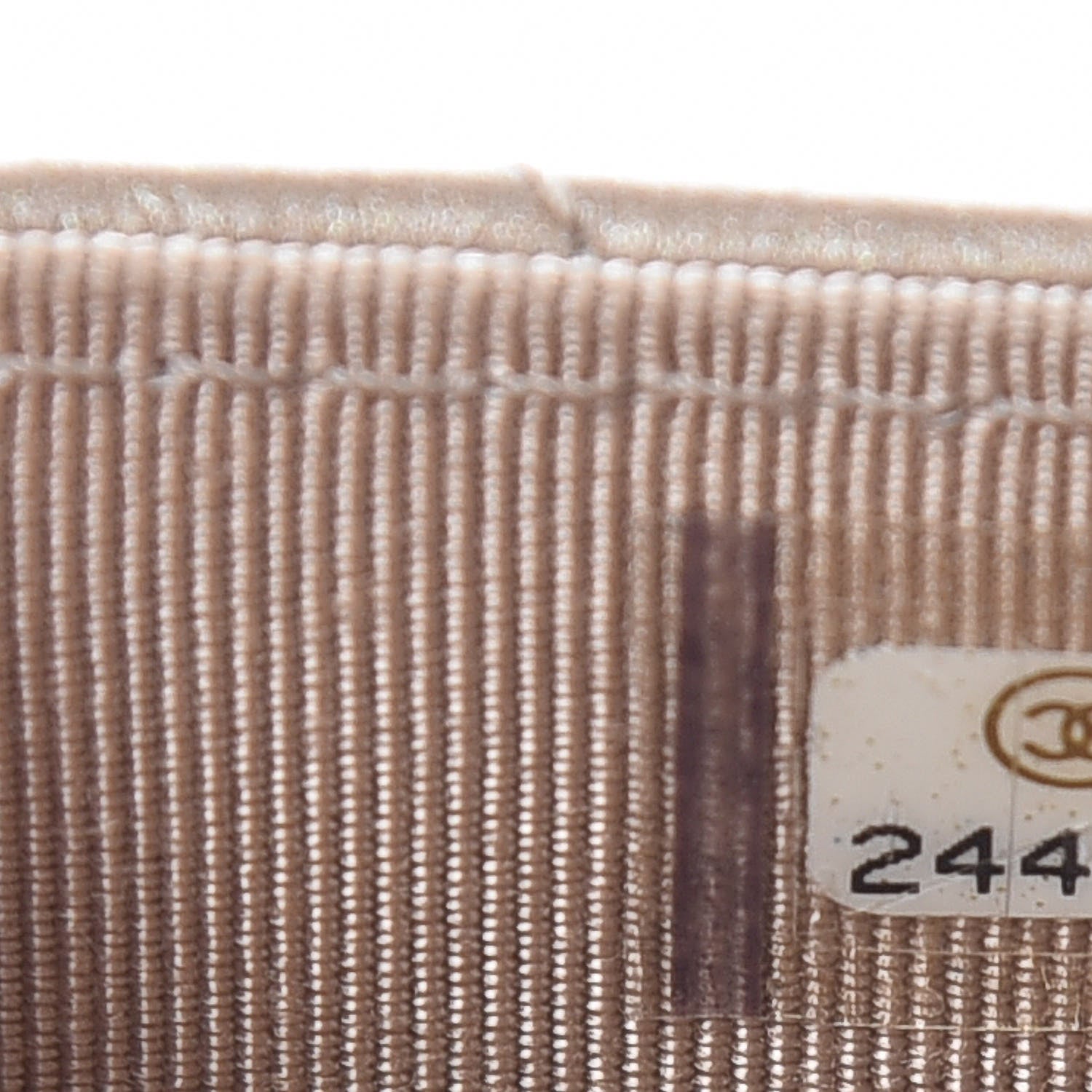 Chanel Metallic Calfskin Quilted Reissue Card Holder Wallet Gold 8 of 9