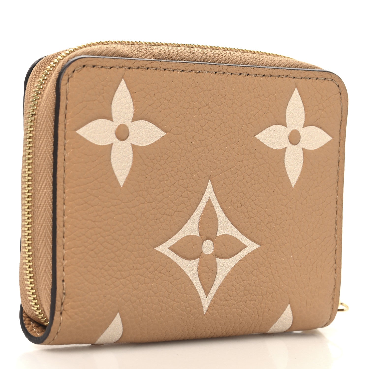 Louis Vuitton Empreinte Monogram Giant Zippy Coin Purse Arizona Creme 3 of 6
