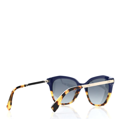 Fendi Acetate Cat Eye Sunglasses FF 0089/S Tortoise Blue 4 of 6