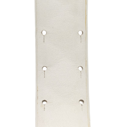 Chanel Lambskin Quilted CC Belt 80 32 White 3 of 10