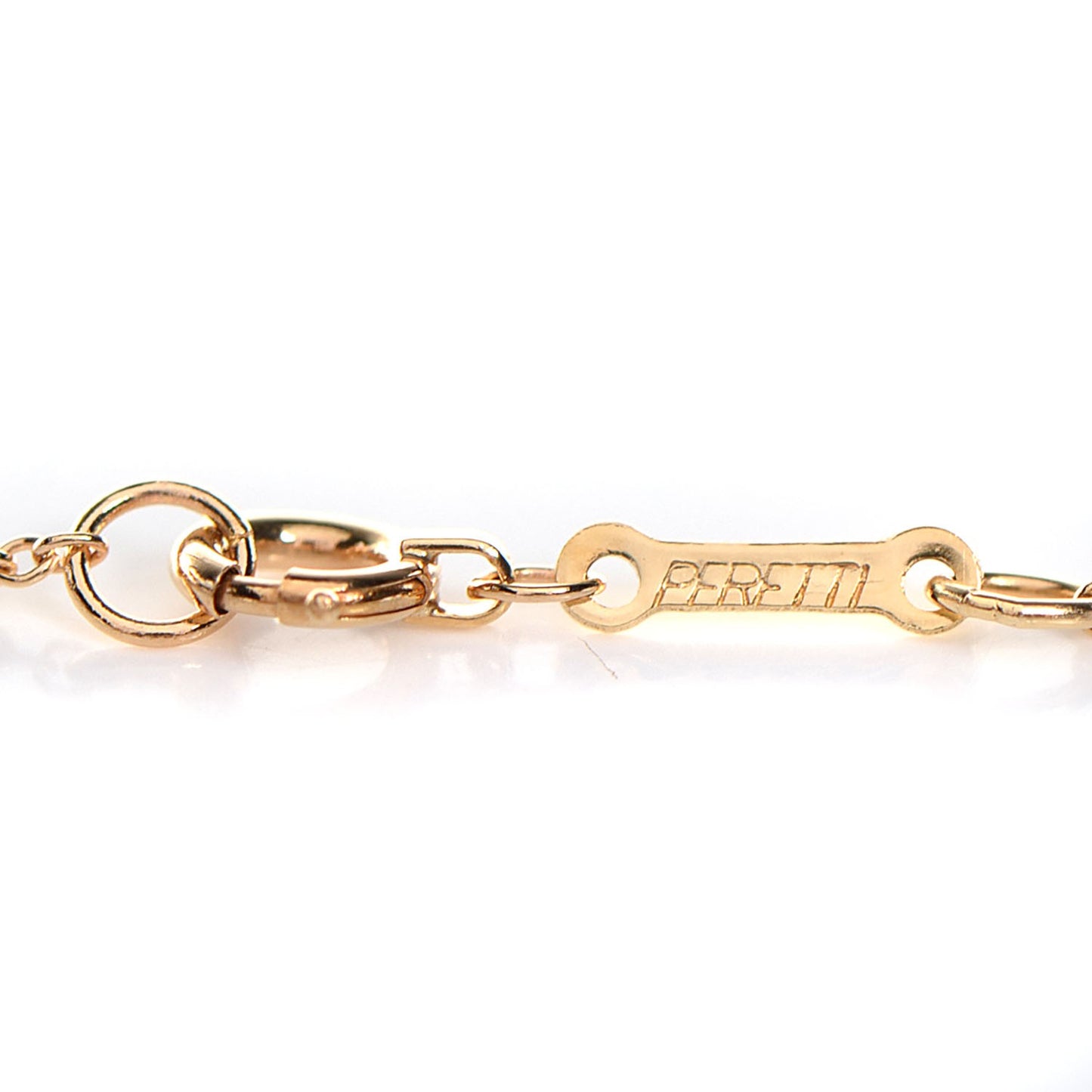 18K Yellow Gold Elsa Peretti Apple Pendant Necklace