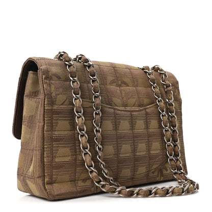 Chanel Nylon Medium Travel Flap Brown 3 of 10