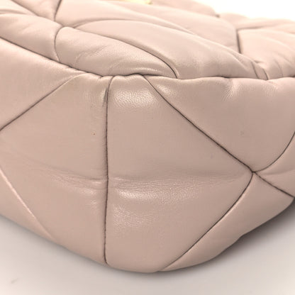 Prada Nappa Re-Nylon Triangle Quilted Patchwork System Shoulder Bag Ninfea 12 of 12