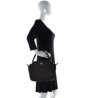 Prada Tessuto Nylon Nappa Tote Militare 2 of 18