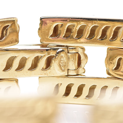 David Yurman 18K Yellow Gold Gatelin Link Bracelet 4 of 4