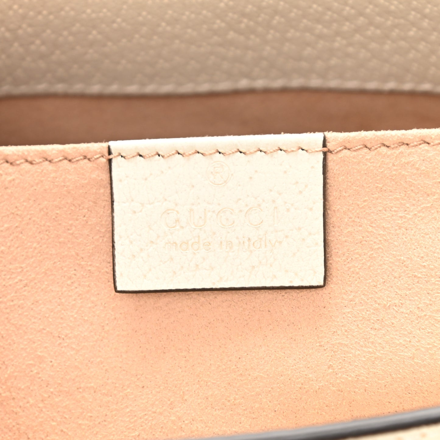 GG Supreme Monogram Flora Textured Calfskin Small Padlock Tote Beige Ebony Multicolor Mystic White