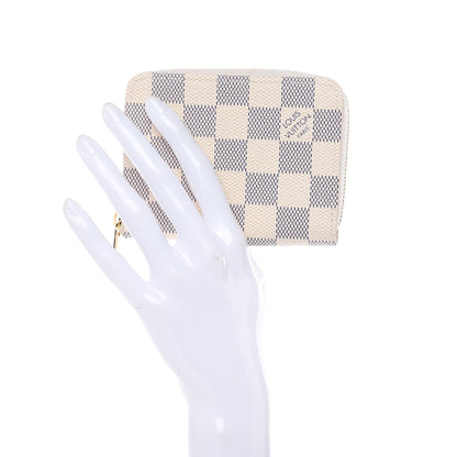 Louis Vuitton Damier Azur Zippy Coin Purse 2 of 8