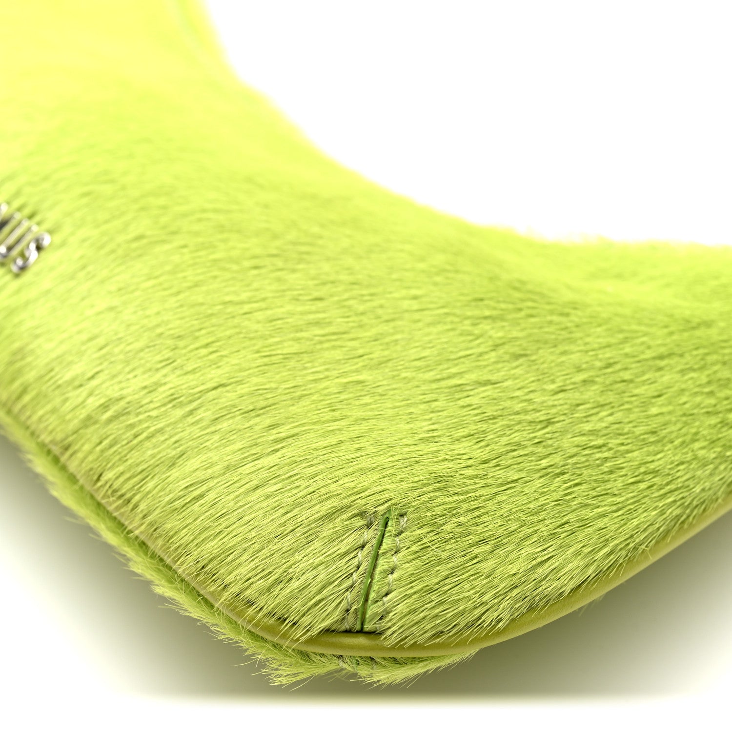 Jacquemus Calf Hair Le Bisou Neon Green 9 of 9