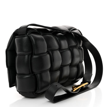 Bottega Veneta Nappa Maxi Intreccio Padded Cassette Crossbody Bag Black 3 of 16