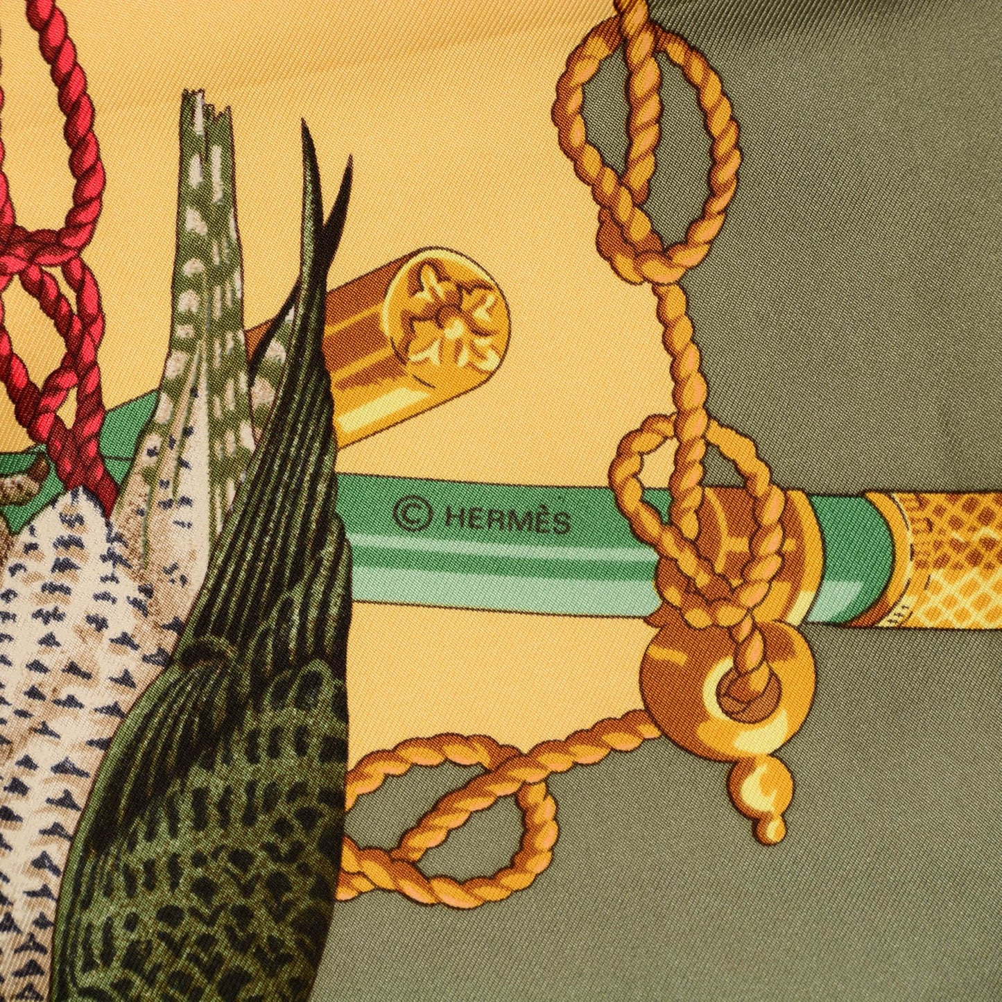 Silk Les Oiseaux Du Roy Scarf 90