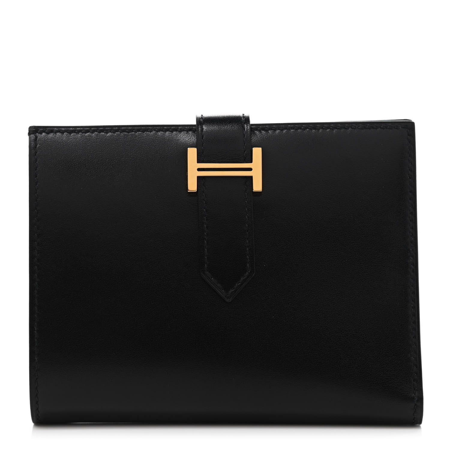 Hermes Box Bearn Compact Wallet Black 1 of 8