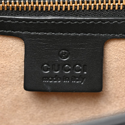 Gucci Calfskin Small Sylvie Shoulder Bag Black 6 of 13