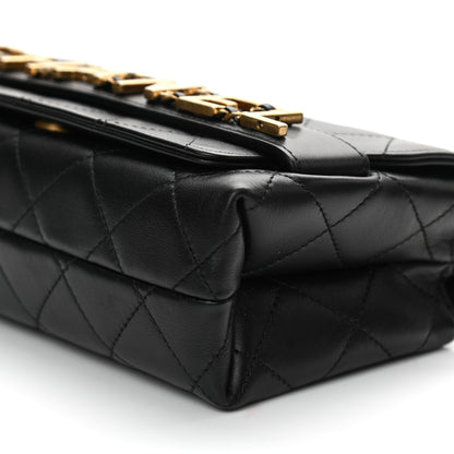 Chanel Calfskin Quilted Small Enchained Flap Black 10 of 13