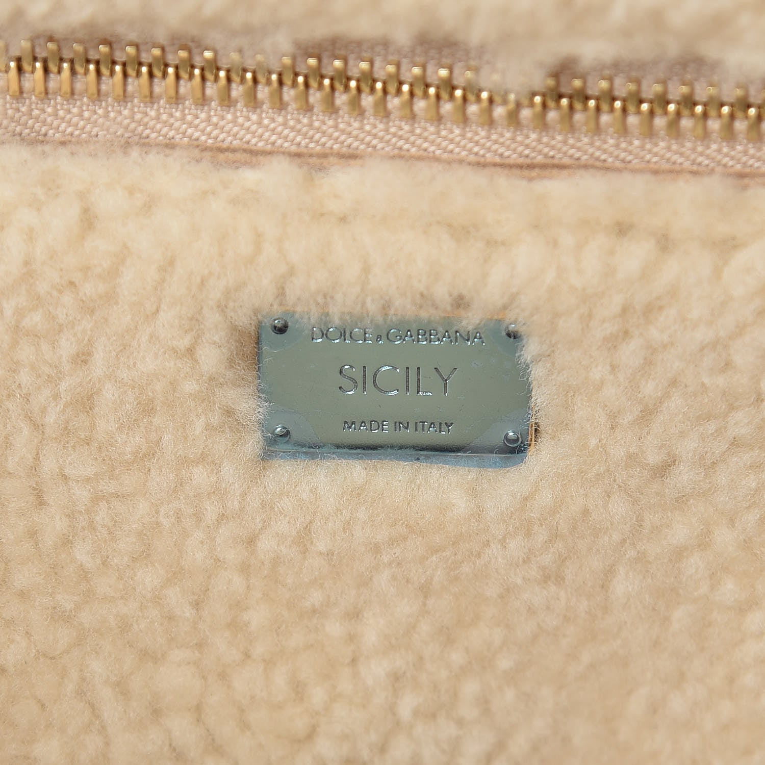 Dolce & Gabbana Shepard Large Miss Sicily Satchel Brown 6 of 9