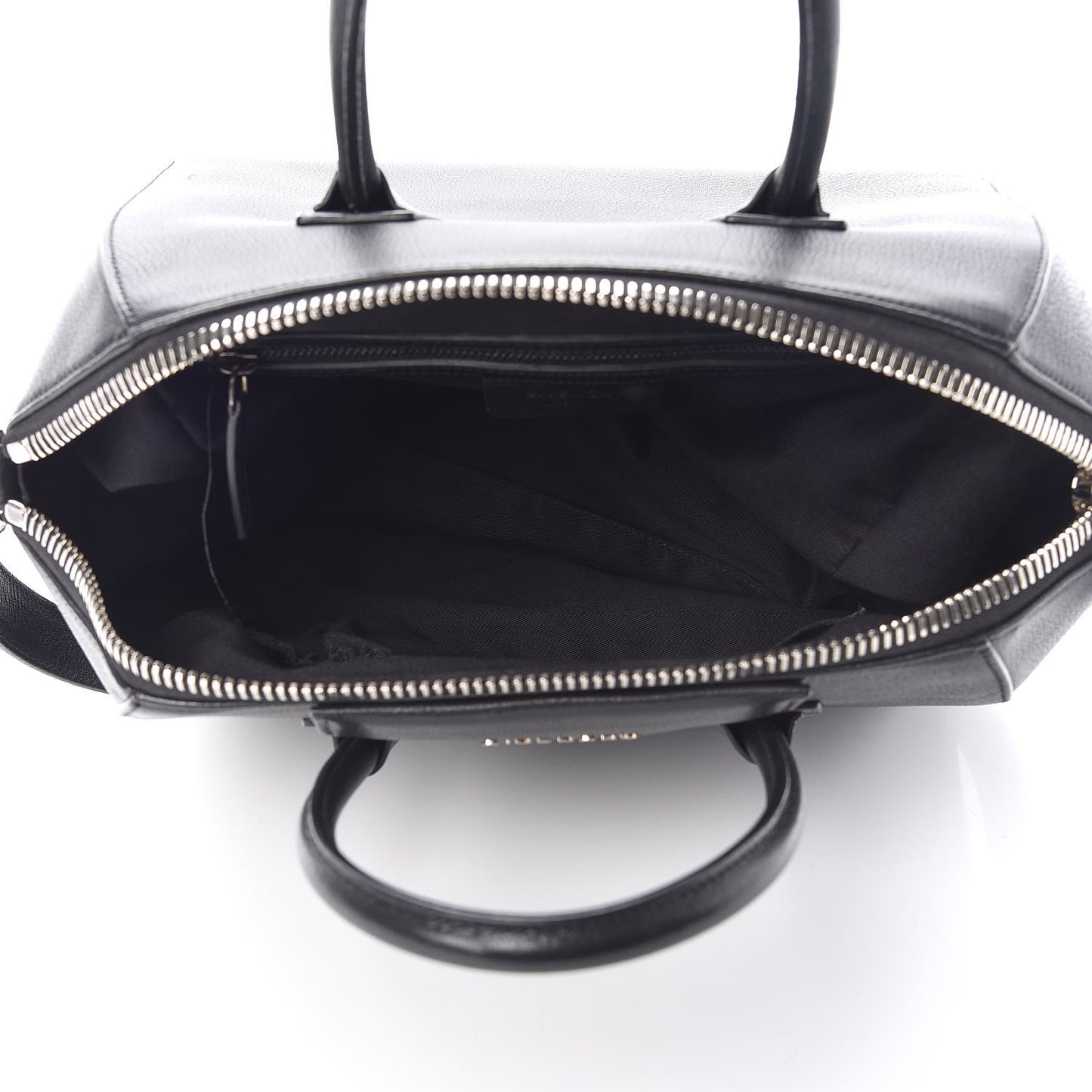 Sugar Goatskin Medium Antigona Black