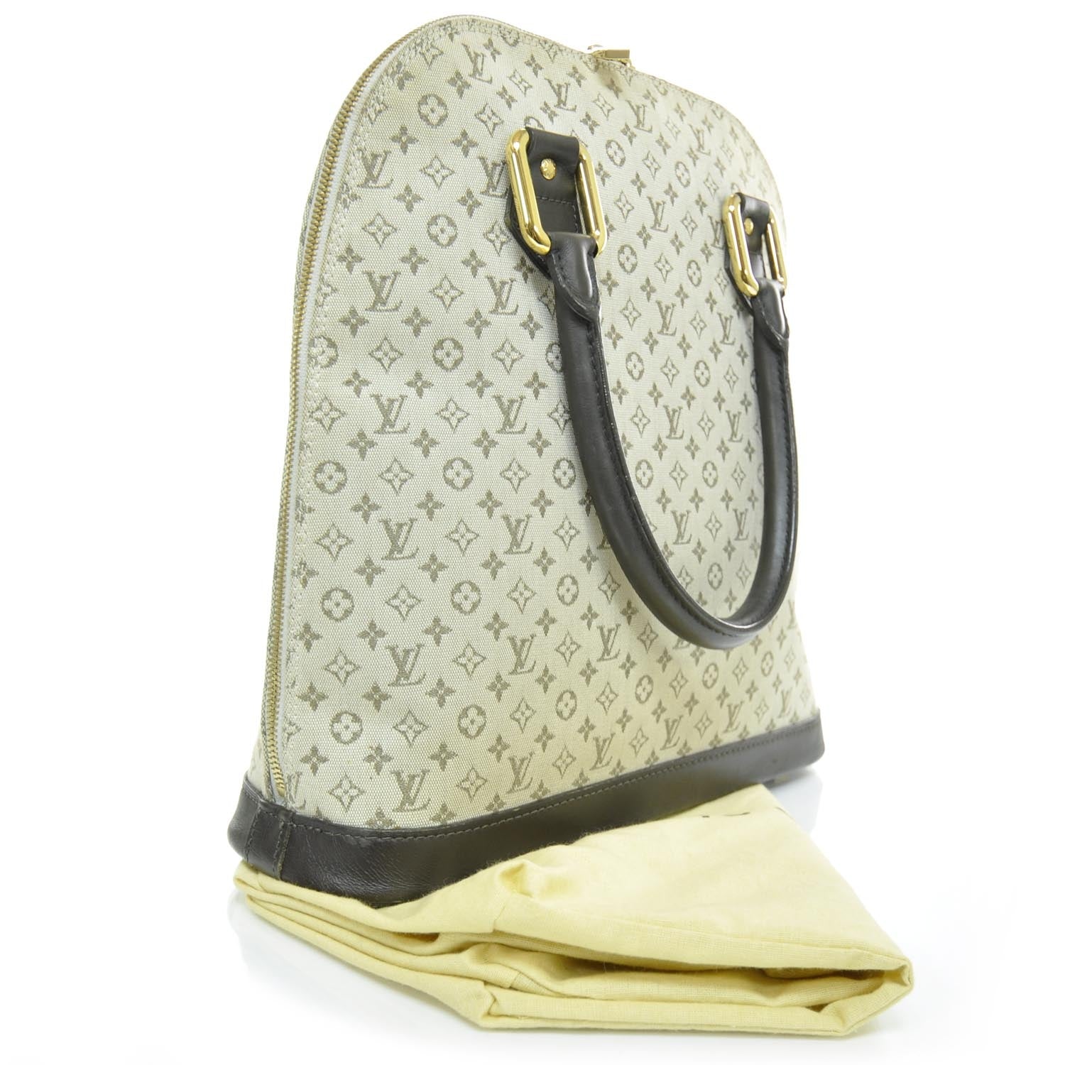Louis Vuitton Mini Monogram Alma Haut Olive 2 of 9