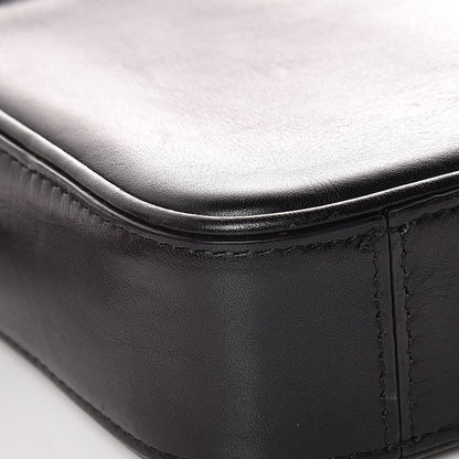 Celine Nappa Calfskin Dragonne Pouch Clutch Black 12 of 14
