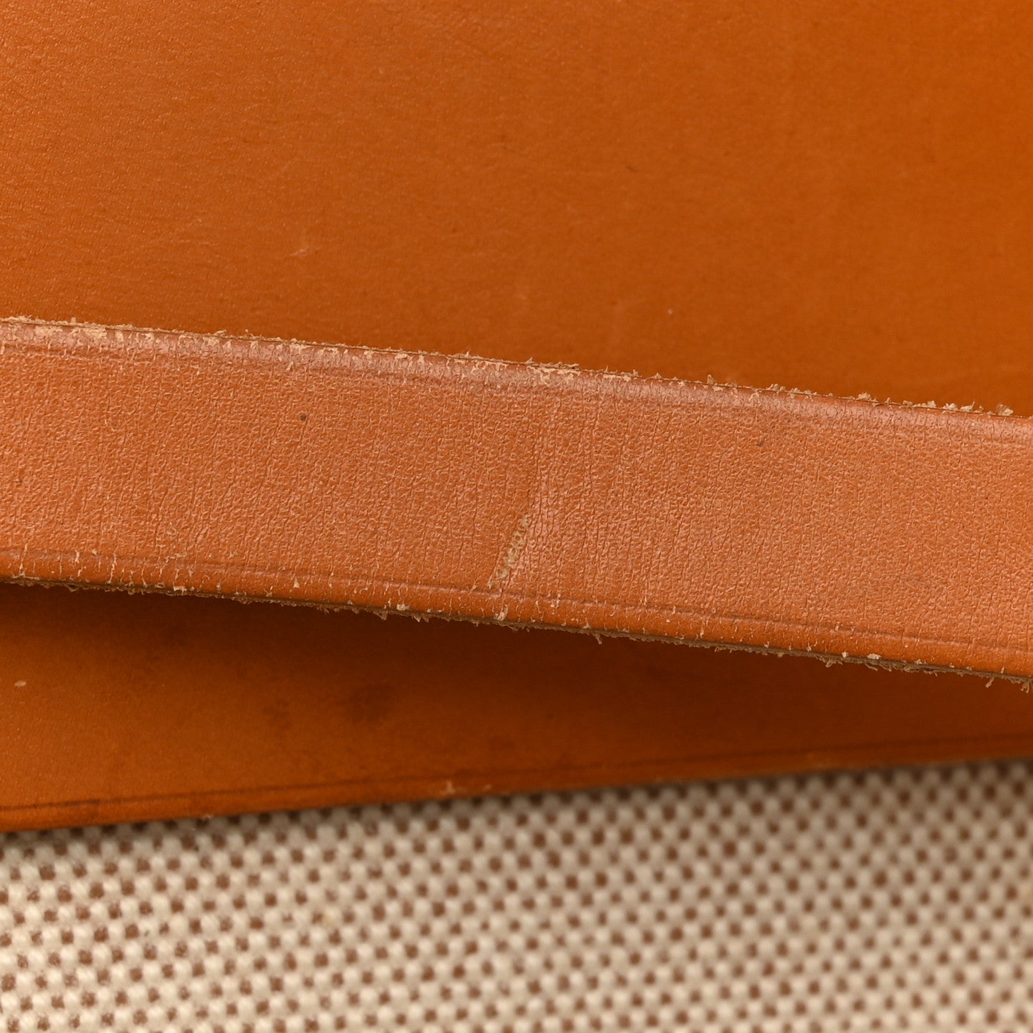 Hermes Toile Vache Calfskin Herbag 30 PM Backpack Natural 18 of 18