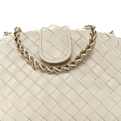 Bottega Veneta Nappa Intrecciato Teen The Lauren 1980 Clutch With Chain String 8 of 11