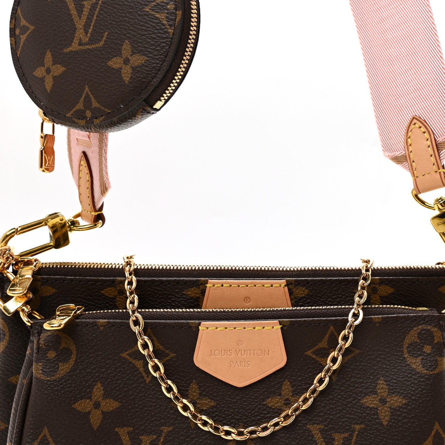 Louis Vuitton Monogram Multi Pochette Accessories Rose Clair 7 of 10