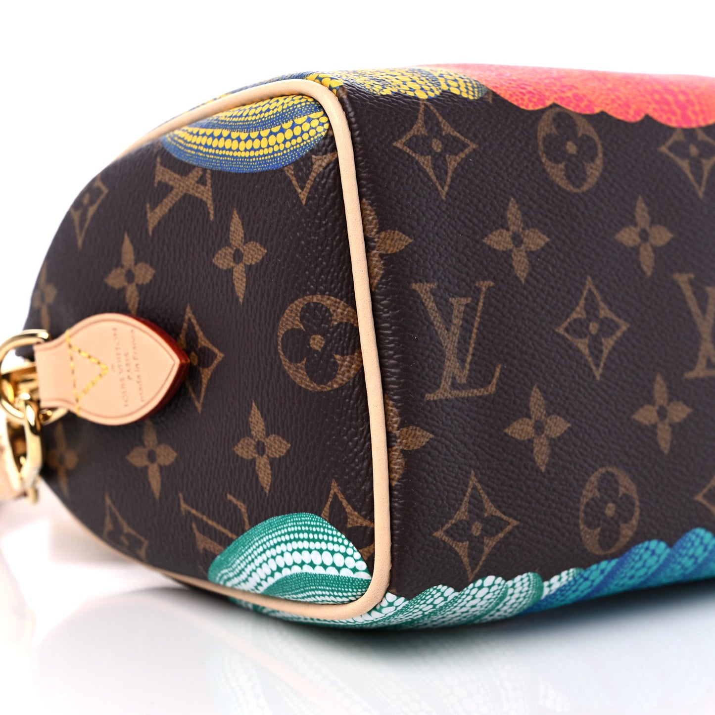 LV X YK Monogram Pumpkins Speedy Bandouliere 20