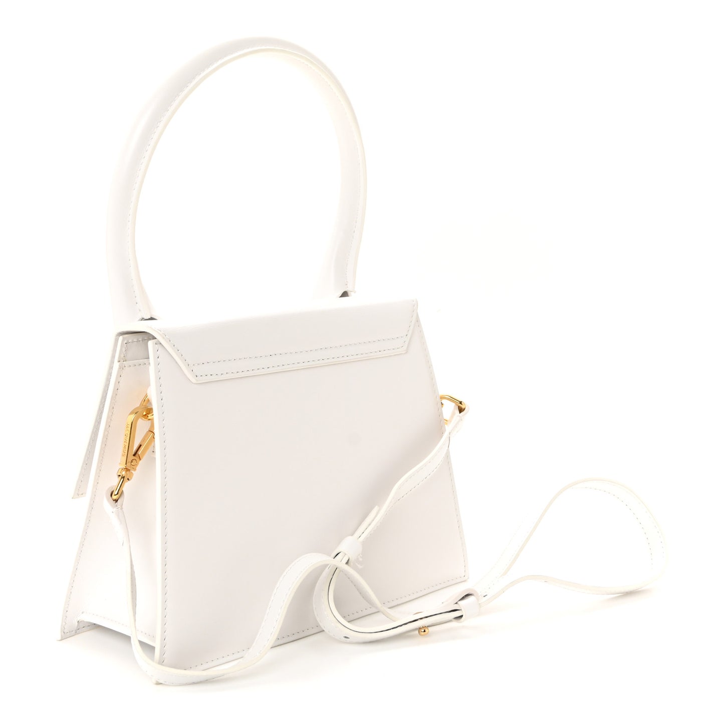 Smooth Calfskin Le Grand Chiquito White