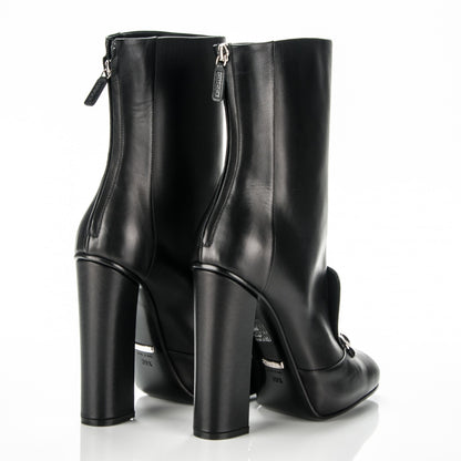 Gucci Calfskin Twiggy Boots 39.5 Black 4 of 6