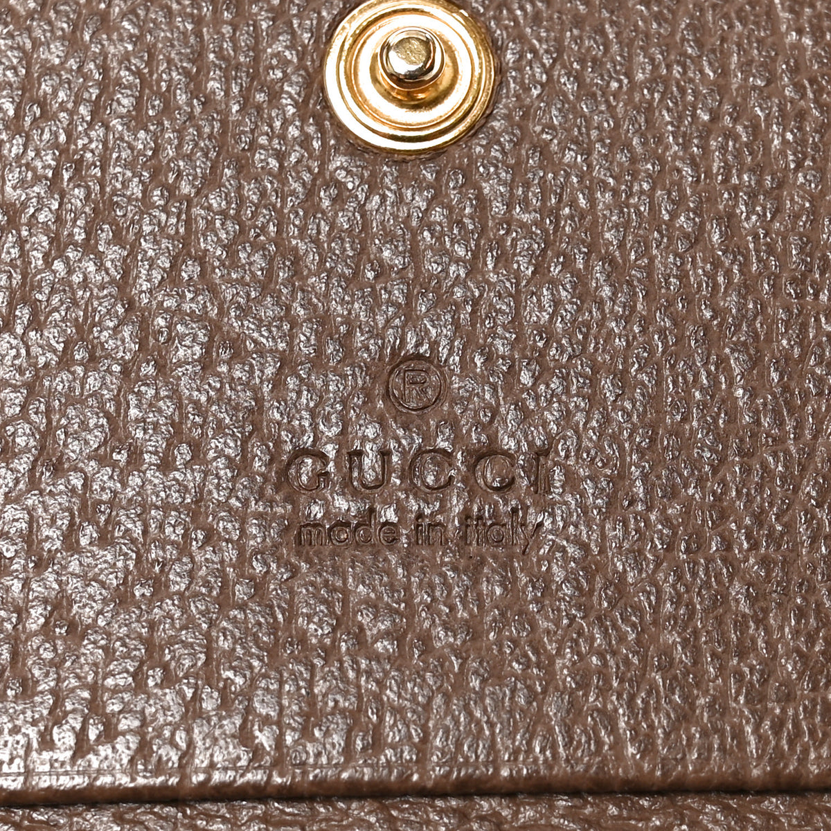Gucci GG Supreme Monogram Web Ophidia Card Case Beige New Acero 6 of 7