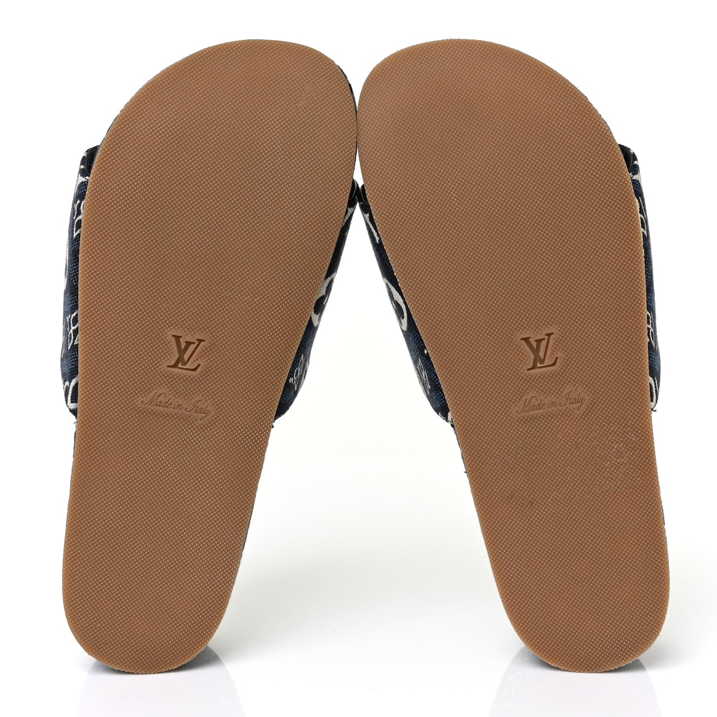 Jacquard Since 1854 Flatform Sandals 36 Blue