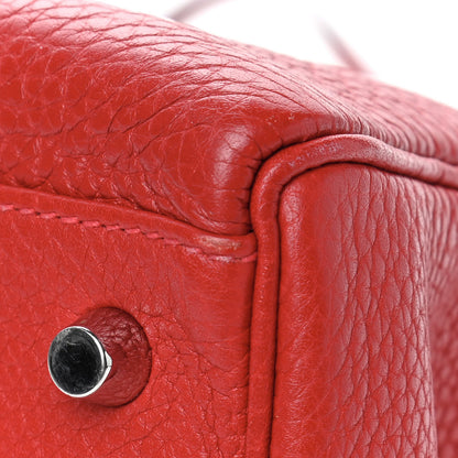 Hermes Taurillon Clemence Retourne Kelly 35 Rouge Casaque 14 of 15