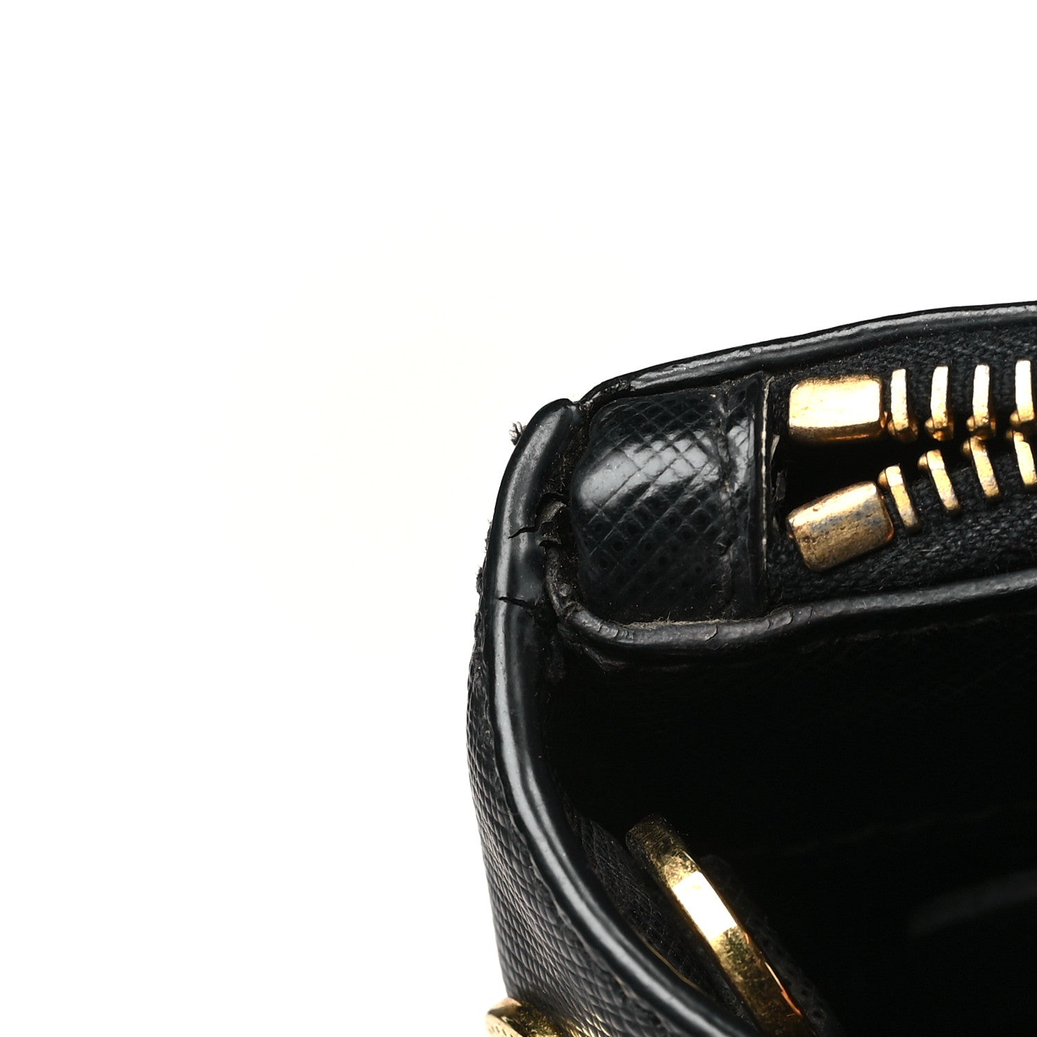Prada Saffiano Small Galleria Double Zip Tote Black 11 of 15