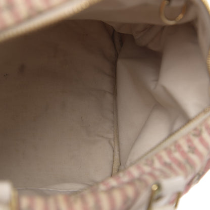 Louis Vuitton Mini Lin Croisette Speedy 30 Rouge 9 of 16