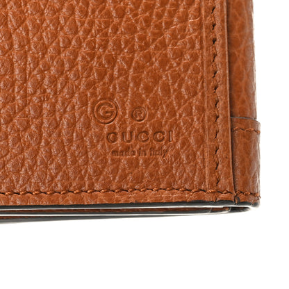 Gucci Calfskin Continental Charmy Wallet Brown 7 of 9