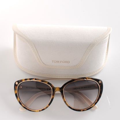 Tom Ford Edita Sunglasses TF384 Havana 8 of 8