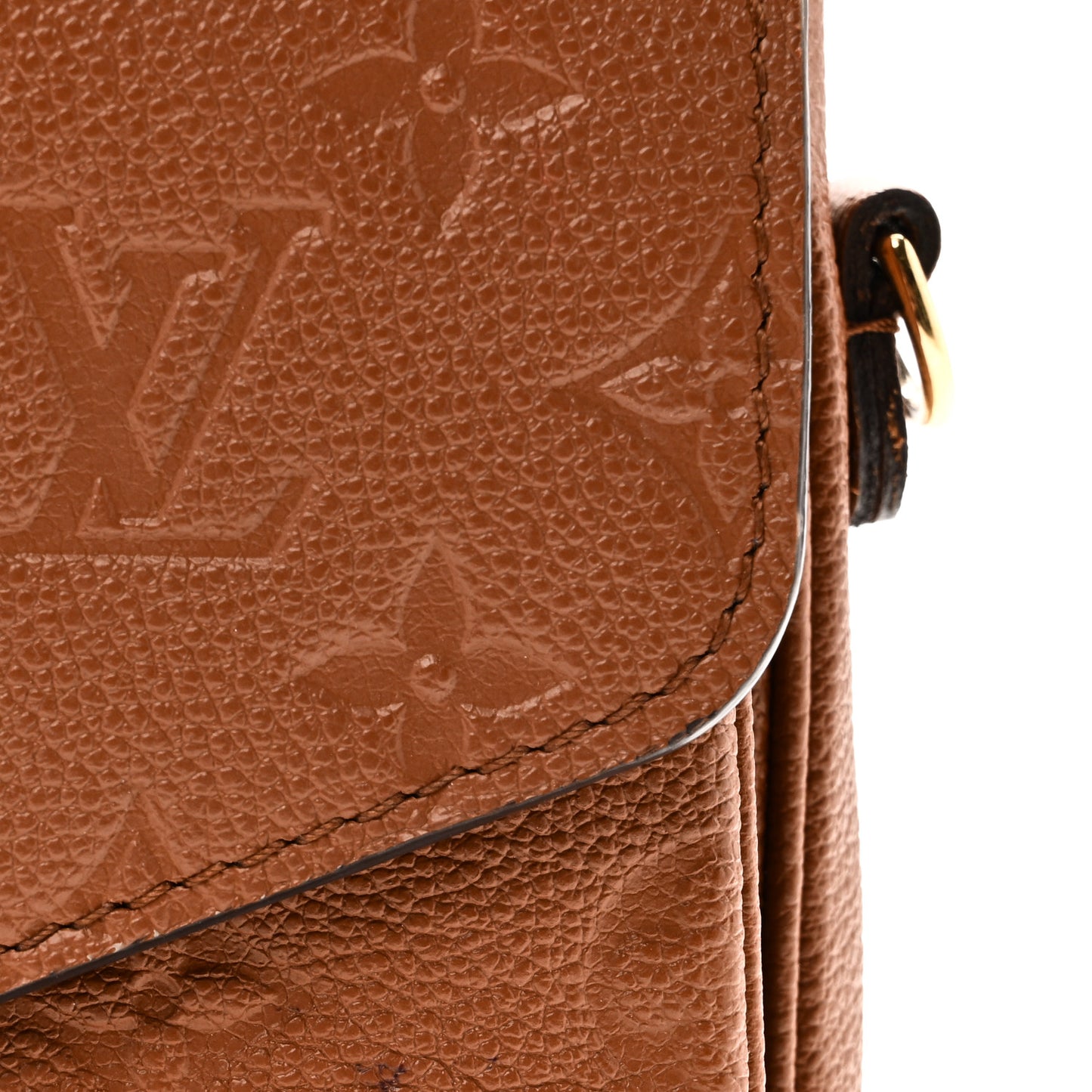 Empreinte Pochette Metis Cognac