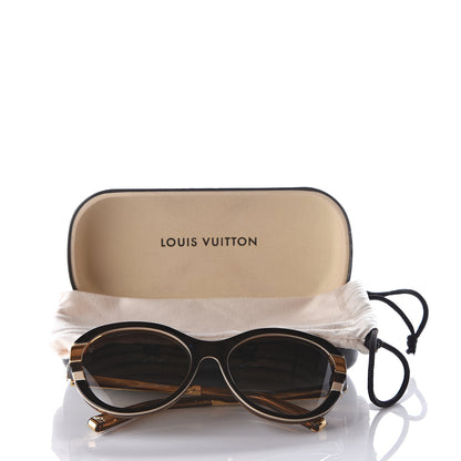 Louis Vuitton Petit Soupcon Cat Eye Sunglasses Z0487W Brown 8 of 8