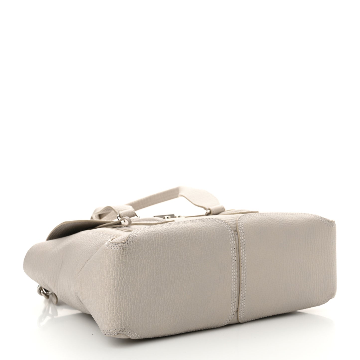 Textured Calfskin Medium Pashli Satchel Feather