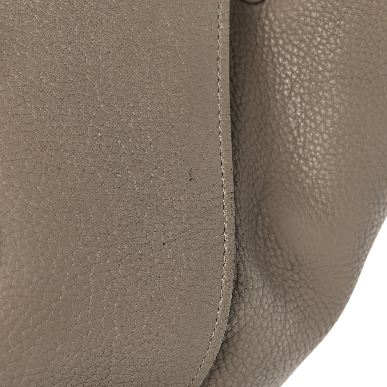 Celine Crisped Calfskin Medium Tie Knot Tote Taupe 21 of 24