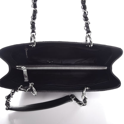Chanel Caviar Quilted Grand Shopping Tote GST Black 5 of 8