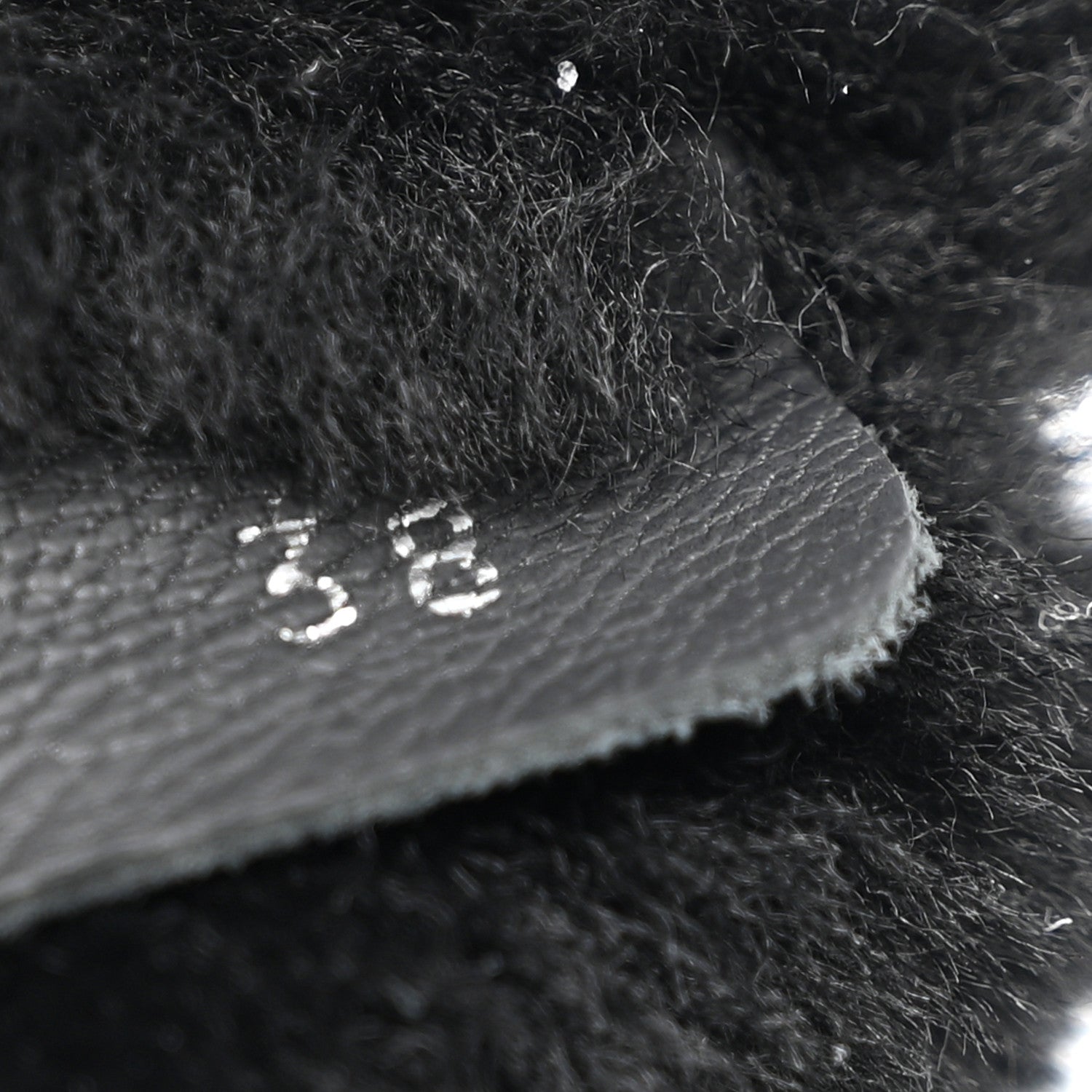 Chanel Goatskin Suede Shearling CC Short Boots 38 Black 9 of 18