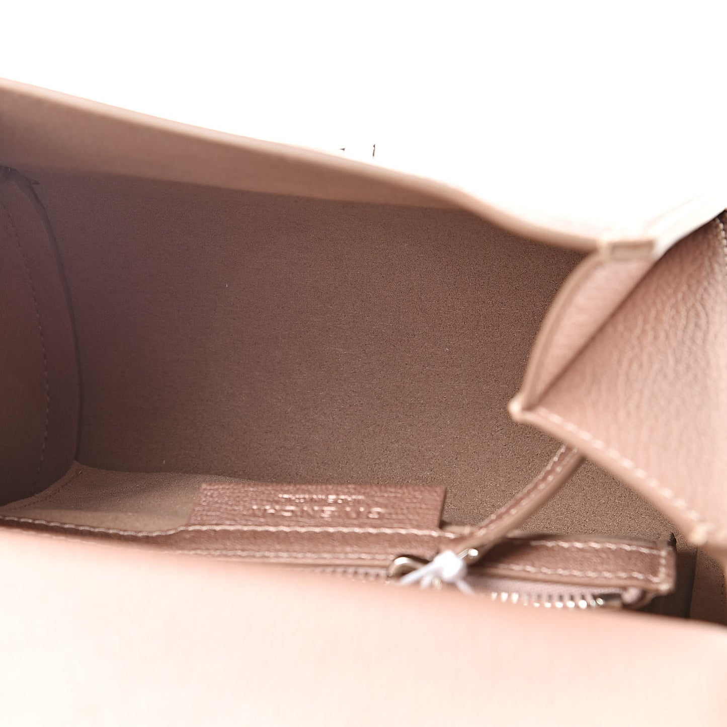 Metallic Calfskin Mini Pandora Box Chain Crossbody Bag
