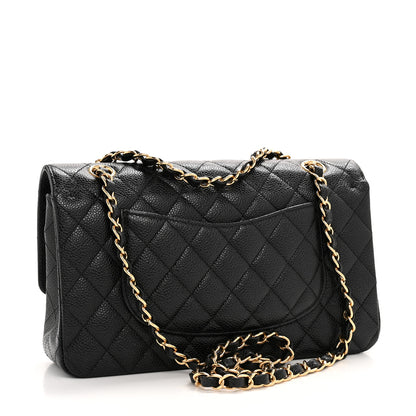 Chanel Caviar Quilted Medium Double Flap Black 3 of 13