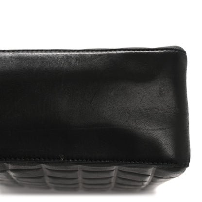 Chanel Lambskin Quilted Medium Chocolate Bar Shoulder Bag Black 13 of 13