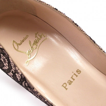 Christian Louboutin Lace Yo Yo Zeppa Platform Peep Toe Pumps 38.5 7 of 7